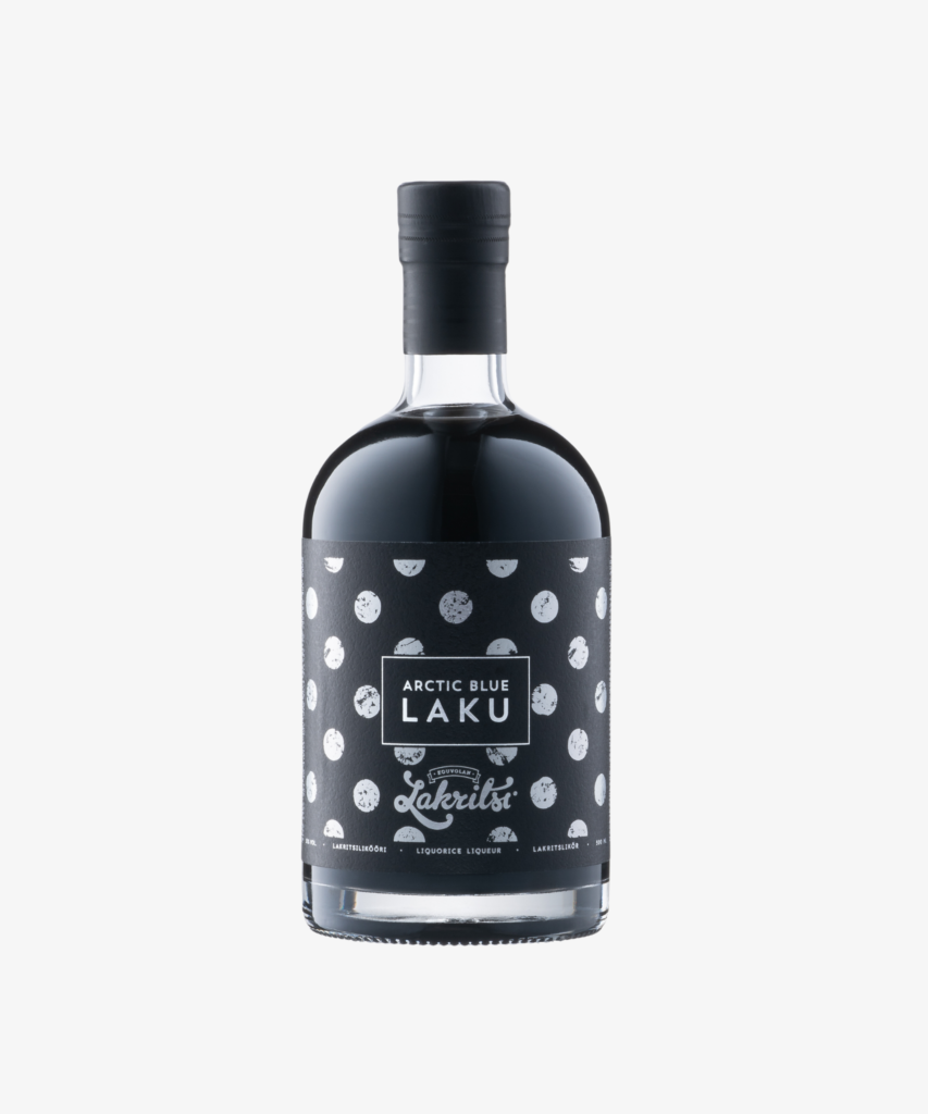 Arctic Blue Laku liquorice liqueur